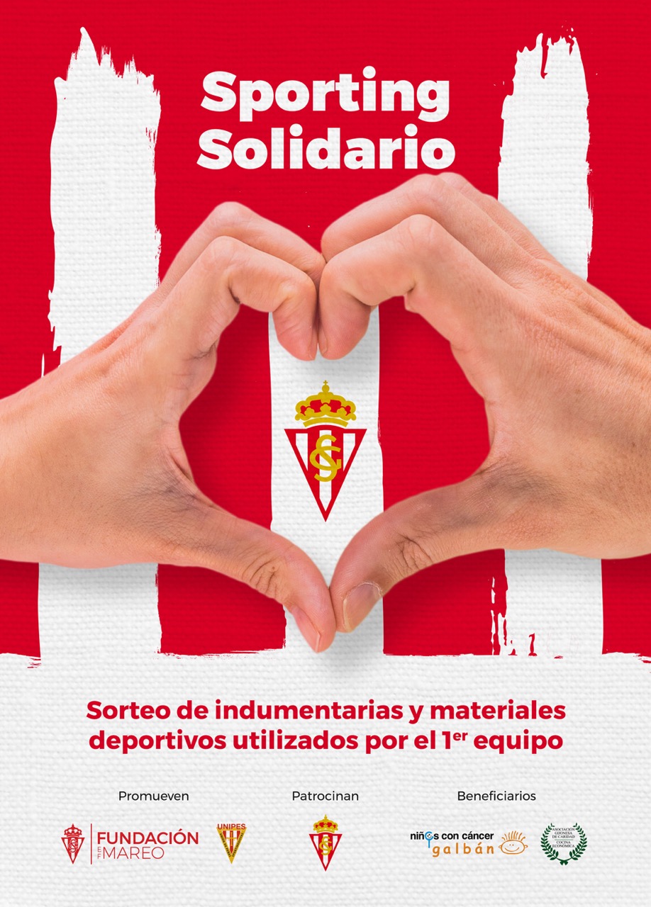 Cartel anunciador de Sporting Solidario